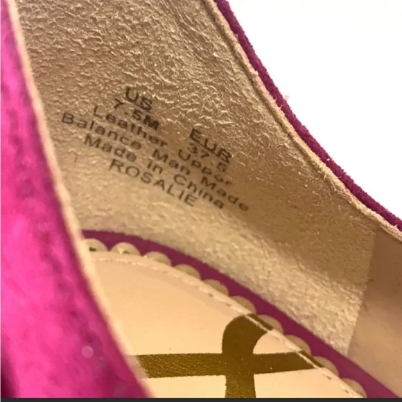 NEW Sam Edelman Rosalie Leather Ballet Flats - Picture 11 of 12